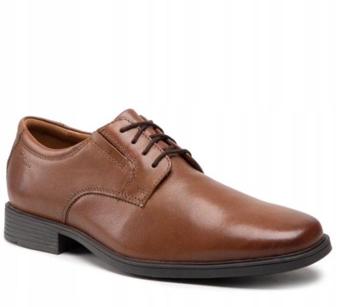 Clarks męskie półbuty skórzane brązowe 46 1ż_e