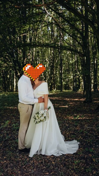 весільна сукня мінімалізм