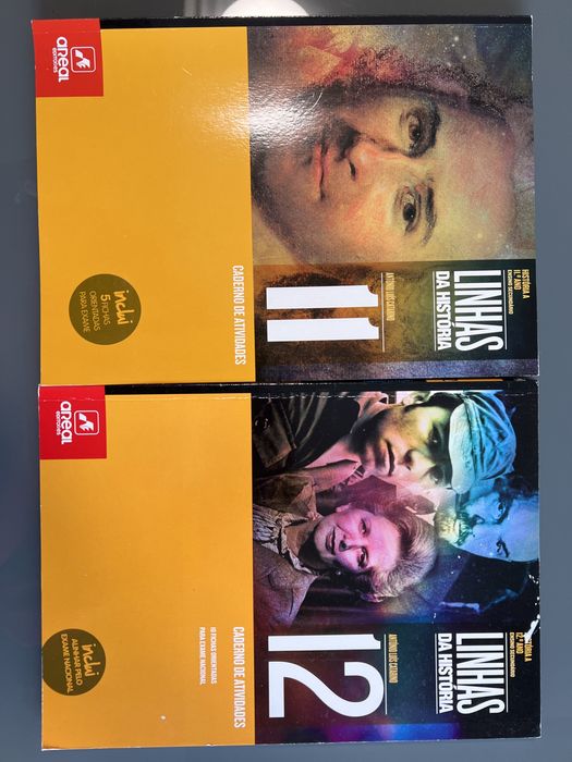 Conjunto de cadernos de atividades de história (11/12 ano)