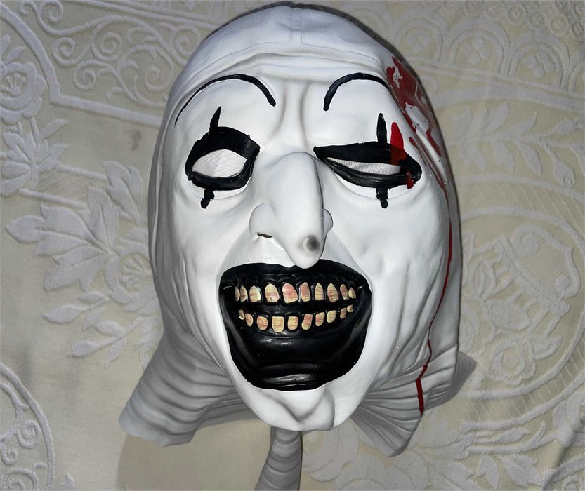 Kit Halloween Killer Clown – Disfarce + Machado + Sangue – M