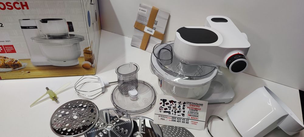 Новий оригін кухонний комбайн з Німеччини BOSCH MUM 2 /тістоміс/міксер