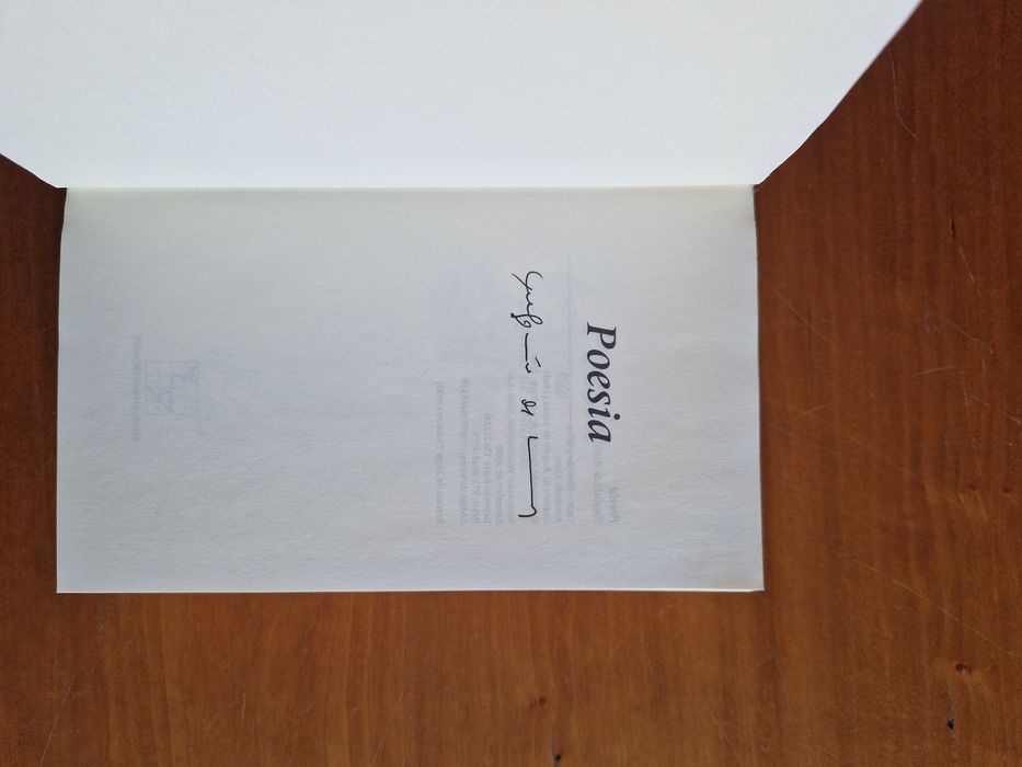 "Poesia", autografado pelo autor, Eugénio de Andrade