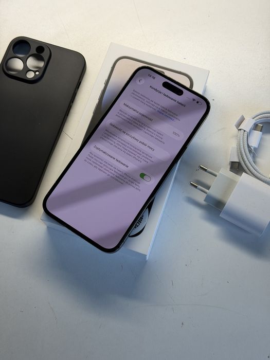 iPhone 14 Pro Max 256gb czarny bateria 100% komplet