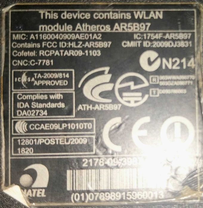 Acer Aspire 5742G – Non-Working – Complete for Parts or Recovery