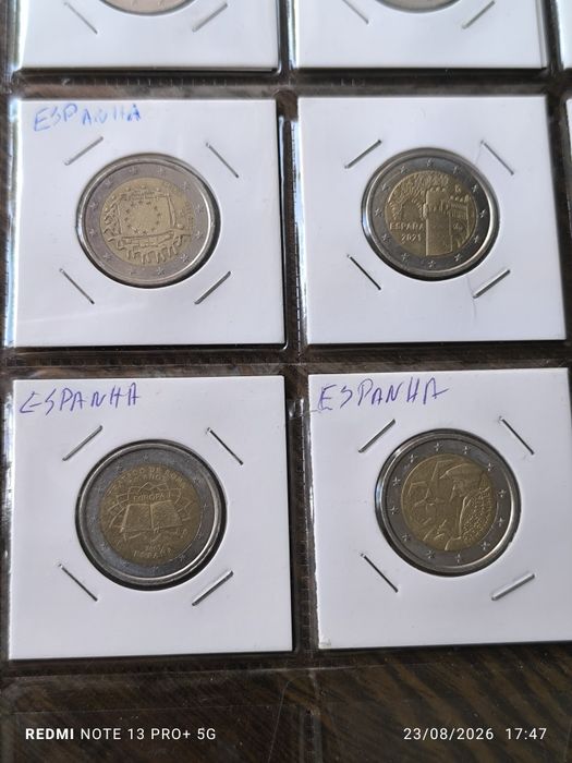 Moedas de 2 euros