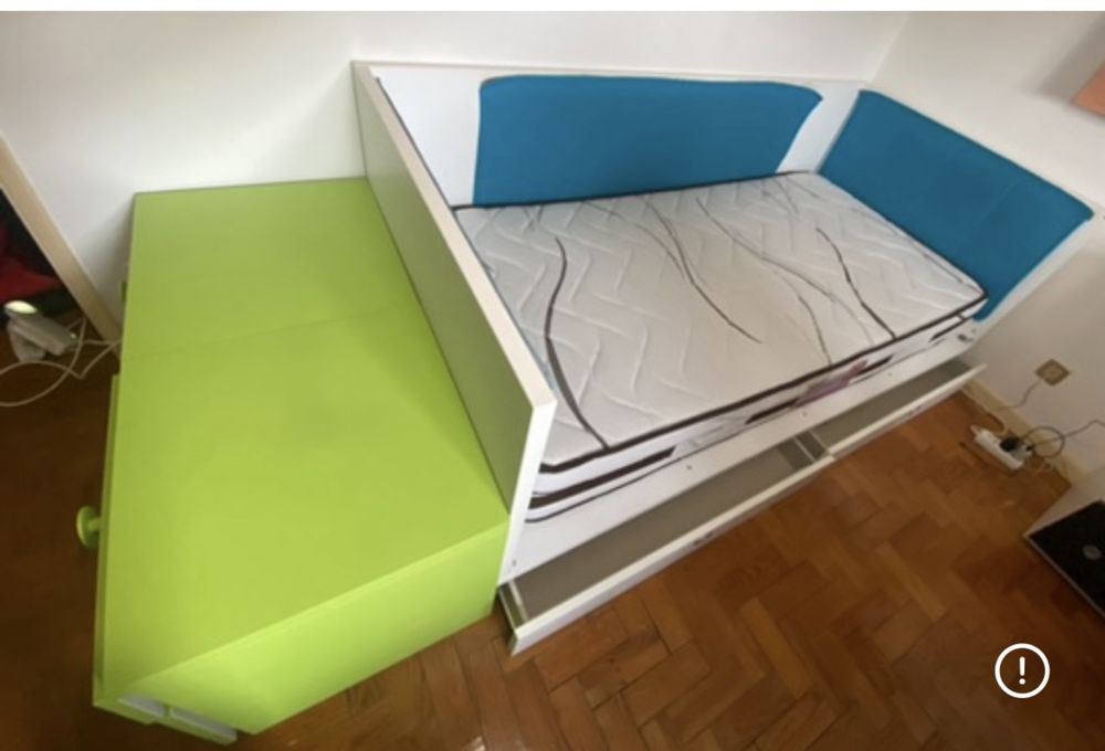 Cama singular de criança