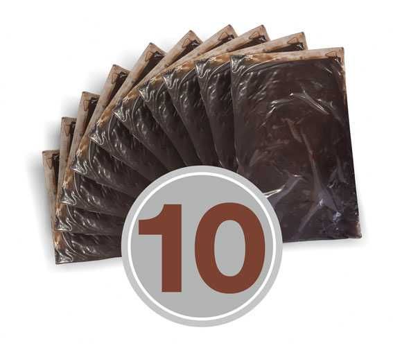 borowinowe okłady 10szt 20 x30 cm, borowina, pielęgnacja, okłady ból