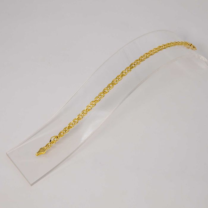 Złota bransoletka 585 3,68 gram 19,5cm Mona Lisa 5,2mm WYSYŁKA GRATIS