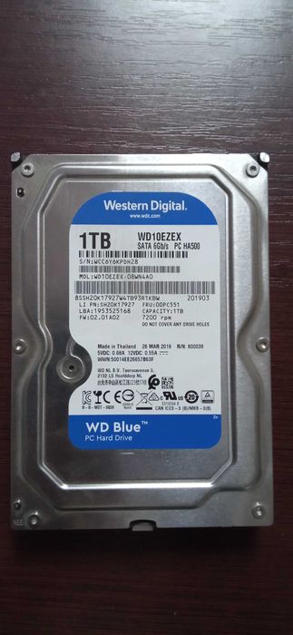 Жесткий диск для компьютера HDD 1TB