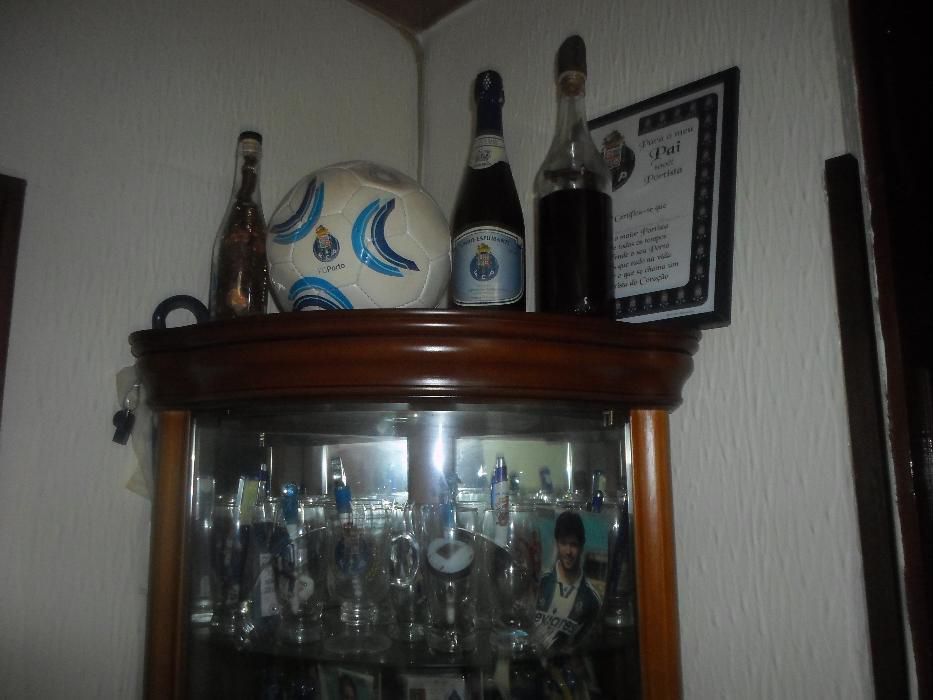 tributo ao f c do porto em vitrina de cerejeira