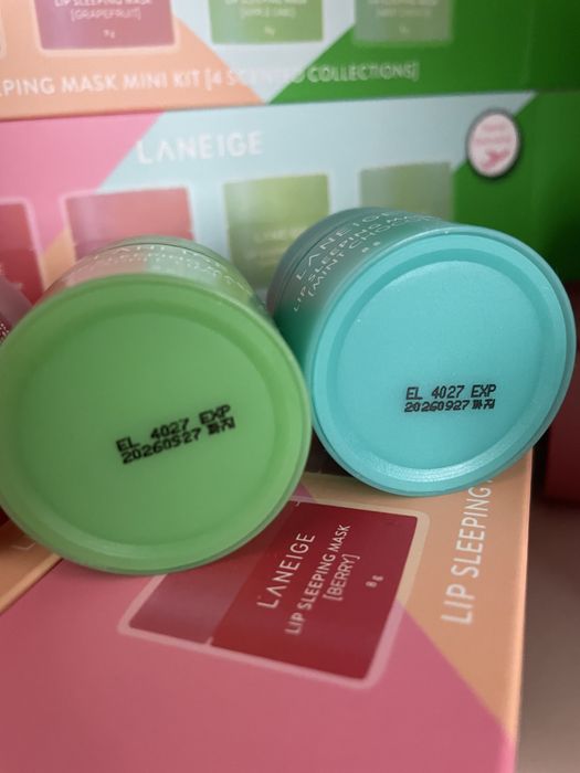 Набор Ночных масок для губ Laneige Lip Sleeping Mask 8g 4шт