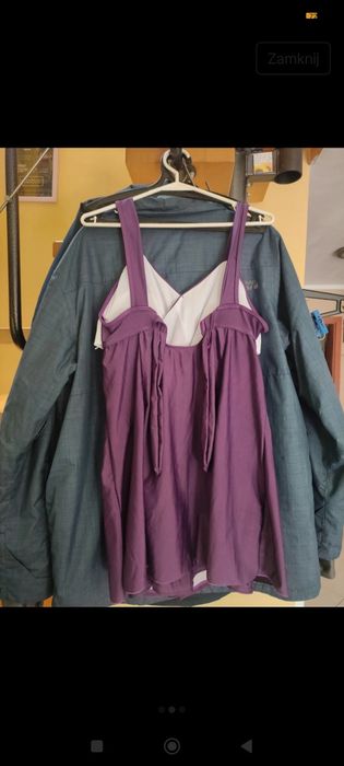 Kostium kąpielowy. Strój. Jak nowy. Z szortami. Maskujący kobiecy