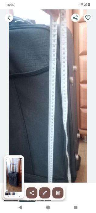 Walizka torba podróżna 65x37cm stan dobry polecam