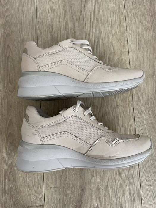 Sneakersy buty trampki Lasocki skóra róż beż 38 dostawa