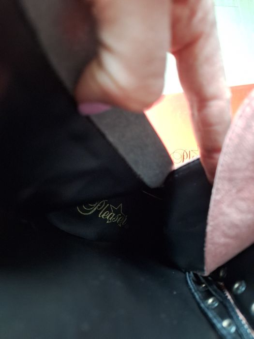 Buty botki do exotic pole dance Pleaser Flamingo 1020FS nowe 41 róż