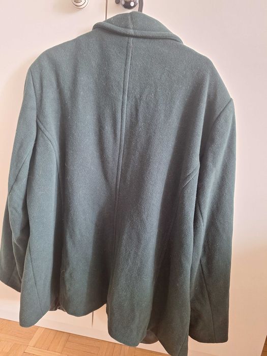 Płaszczyk wełninay butelkowy