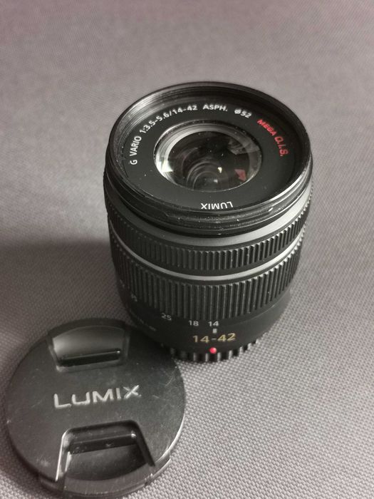 Obiektyw Panasonic Lumix 14-42 3.5-5.6 MEGA OIS - micro 4/3, mft, m43