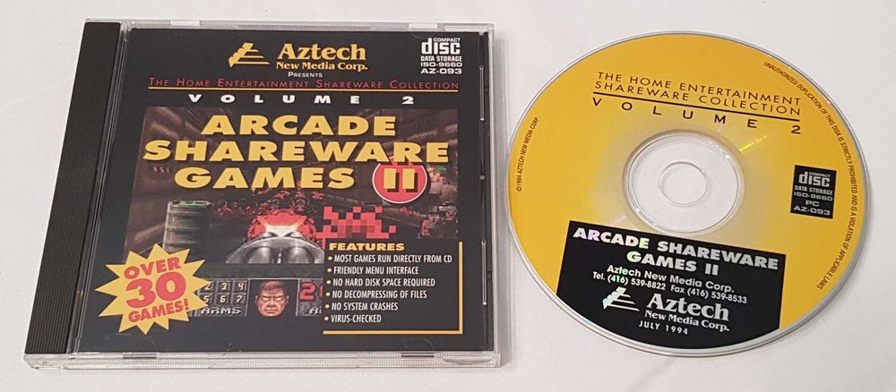 AZTECH 7 cd games