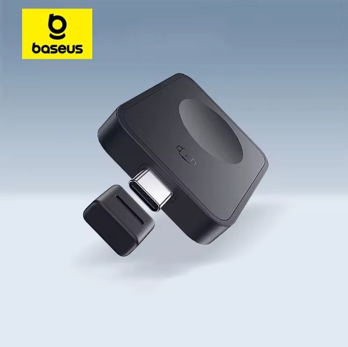 Магнітний зарядний пристрій Baseus Essager для смартгодинників Apple