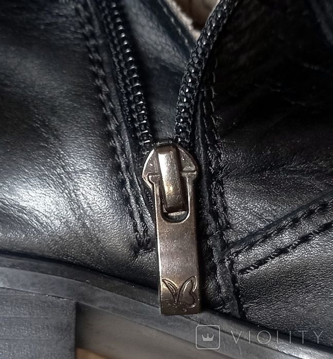 Сапоги кожаные осенние Caprice