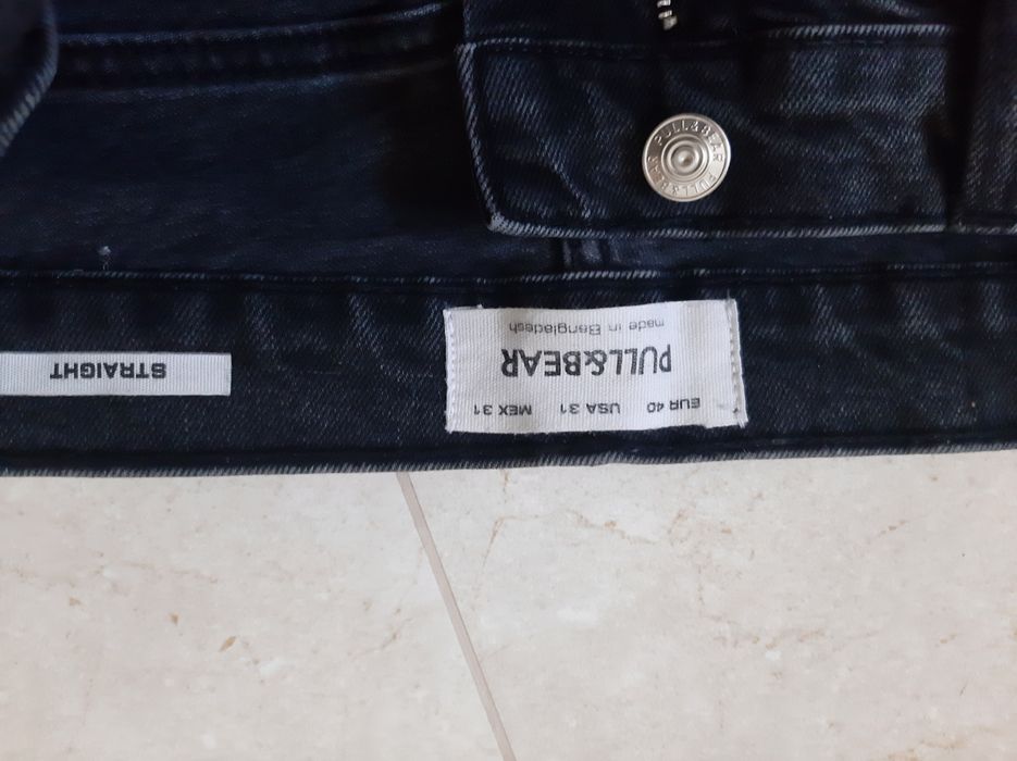 Calças pretas tamanho 40 homem