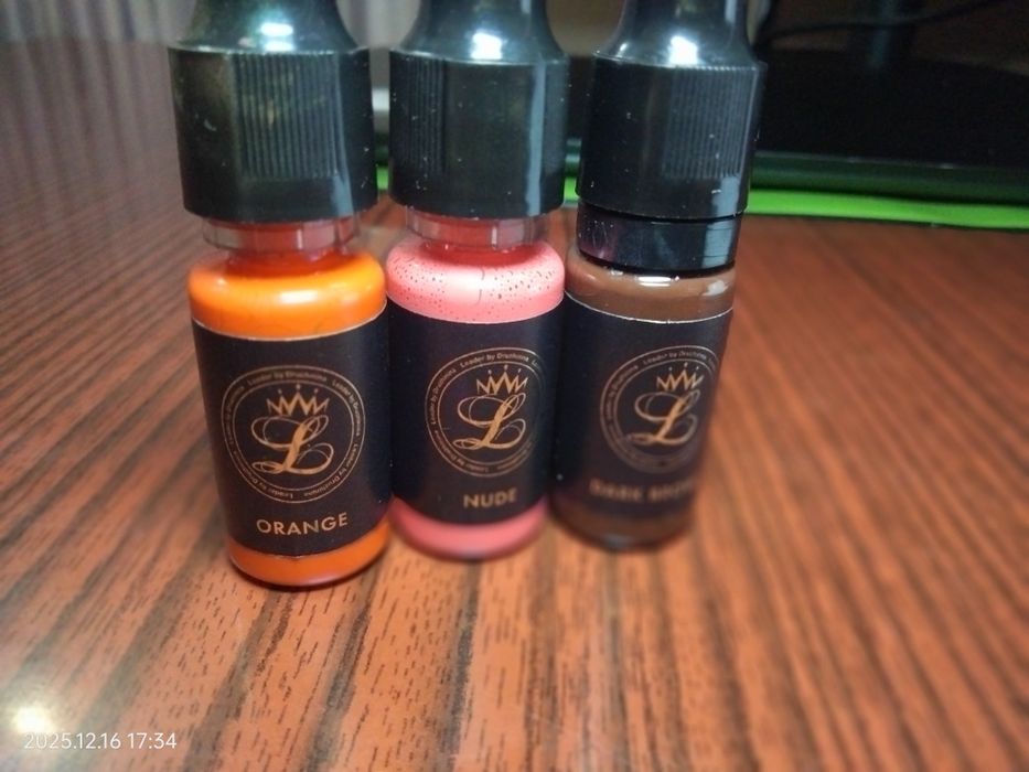 Пігменти для перманентного макіяжу Лідер