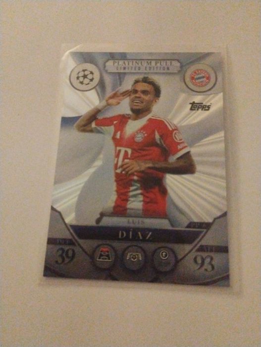 Karta platinium pull Luis Dias