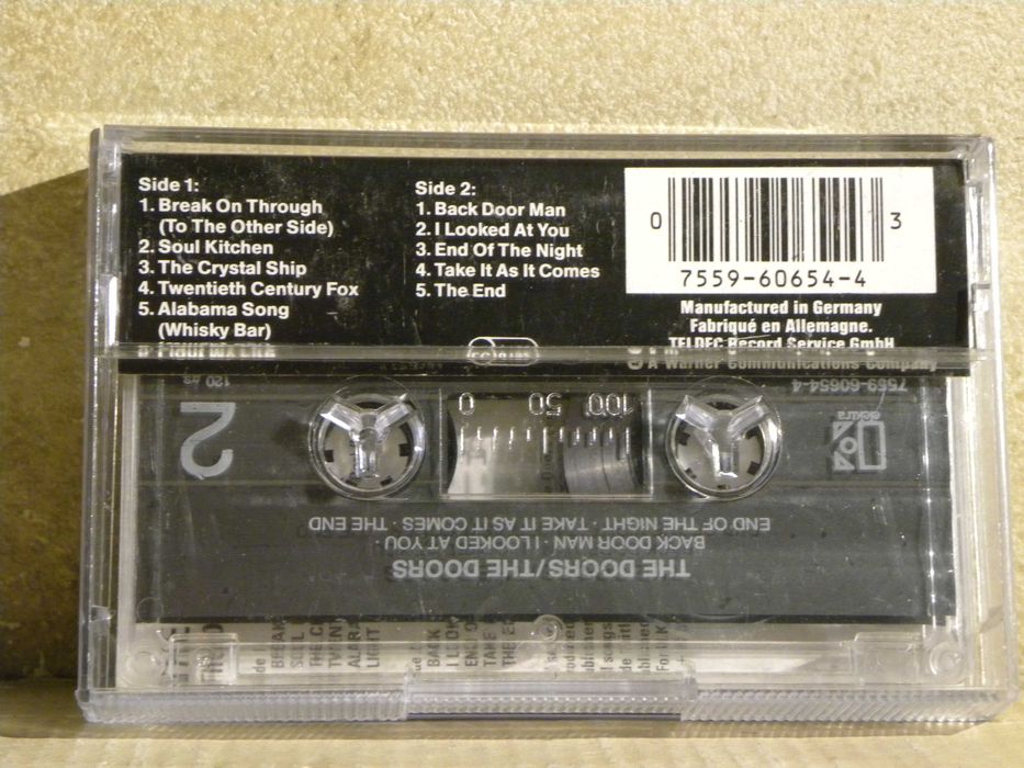 kaseta magnetofonowa the doors - the doors germany