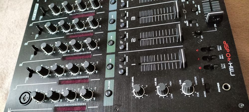 Mixer djm dj reloop RMX 40 dsp blackfire edition