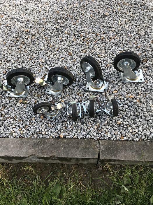 Kółka do wózka stołu