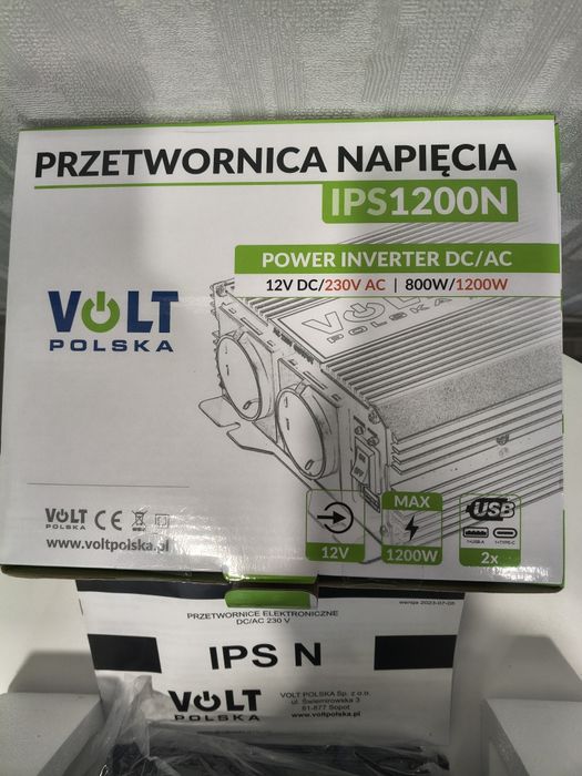 Перетворювач  Volt Polska 1200 12/230V