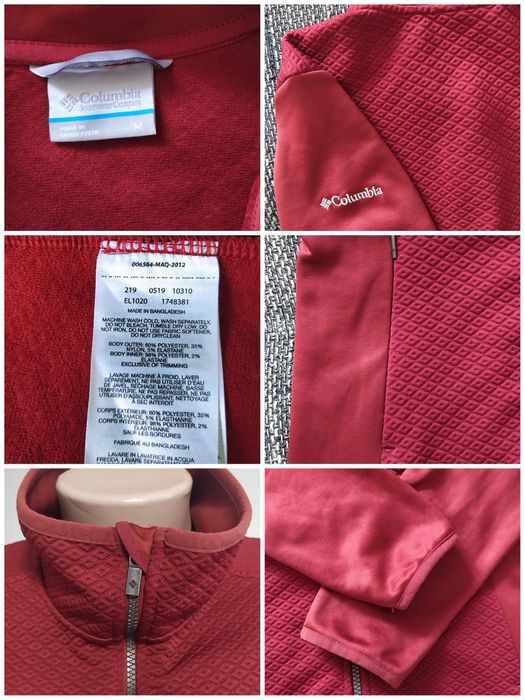 Жіноча спортивна флісова кофта Columbia Roffe Ridge Fleece. Розмір М.