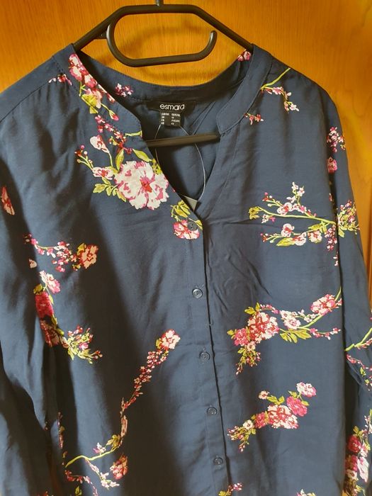 Koszula damska w kwiaty