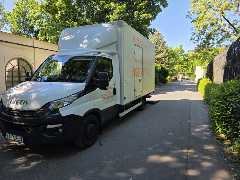 Przeprowadzki 24h/7,Transport mebli,magazynowanie auta z windąWolneTer