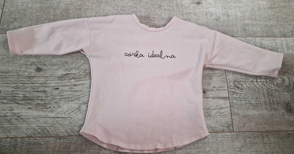 Bluza marki i love milk corka idealna r.86/92