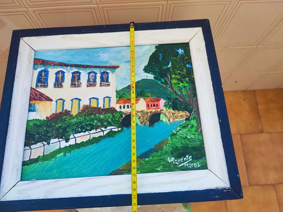 bonita pintura assinada C Parente