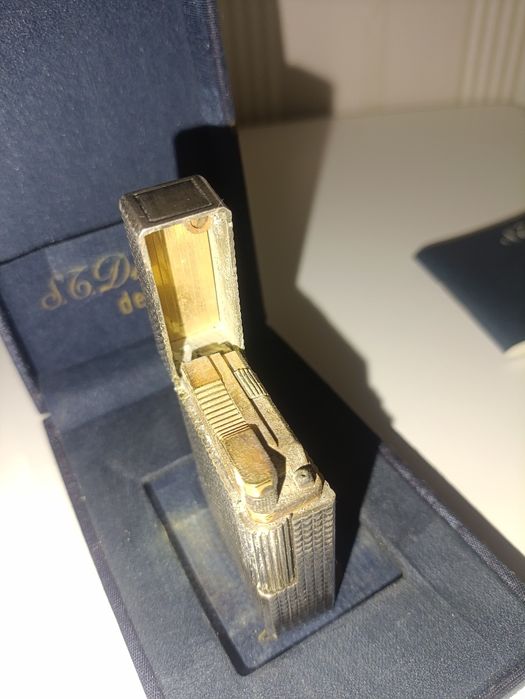 Isqueiro S.J. Dupont prata