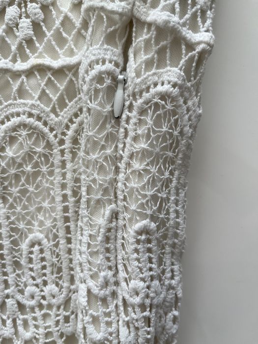 Vestido rendado , tam. 34