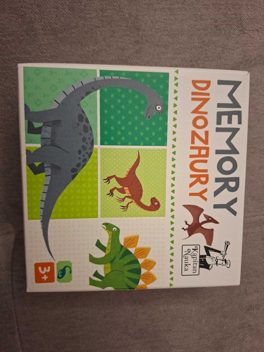 Memory dinozaury Kapitan Nauka