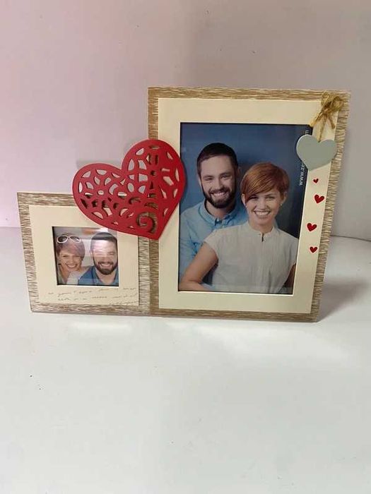 Moldura dupla para namorados/casais