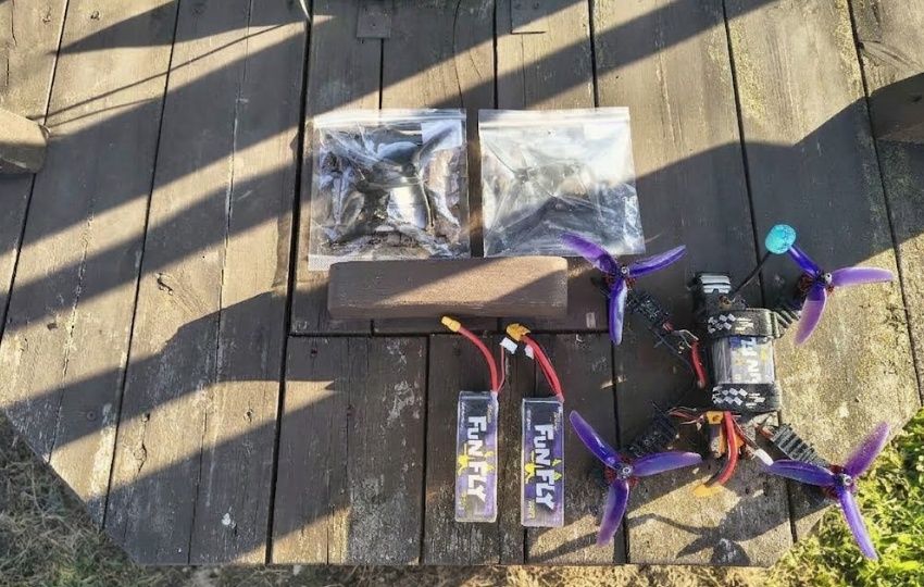 Dron FPV 4S 5 cali