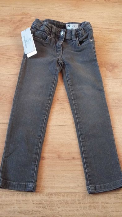 Spodnie szare jeans 4/5 lat nowe
