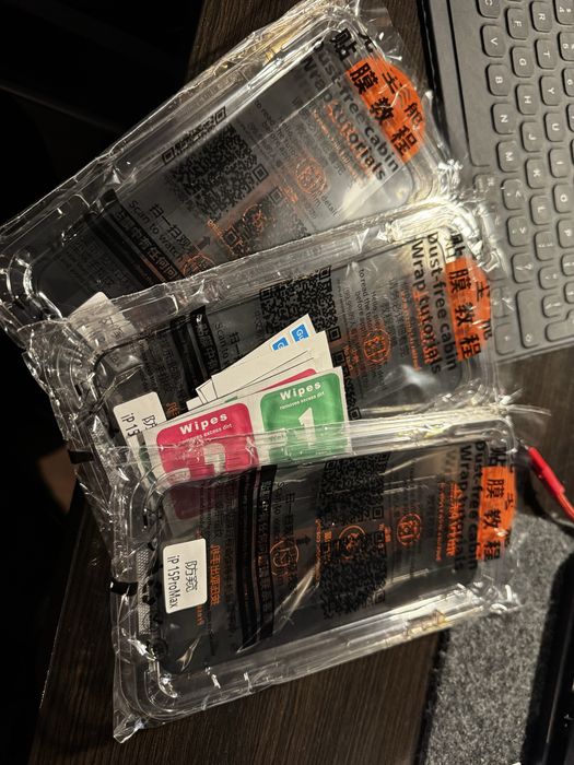 3x szkło prywatyzujące Iphone 15 Pro Max