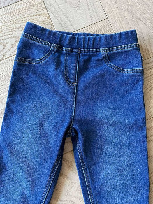 Legginsy dziewczęce Nutmeg r.110, jegginsy, jeansy rurki