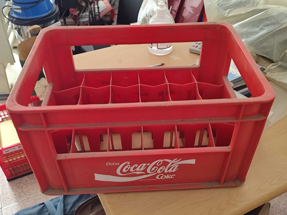 Grade de garrafas Coca-Cola