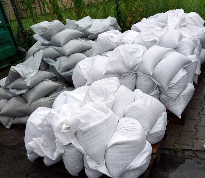 Piasek szary budowlany workowany 25 kg, Luzem, BIG BAGI