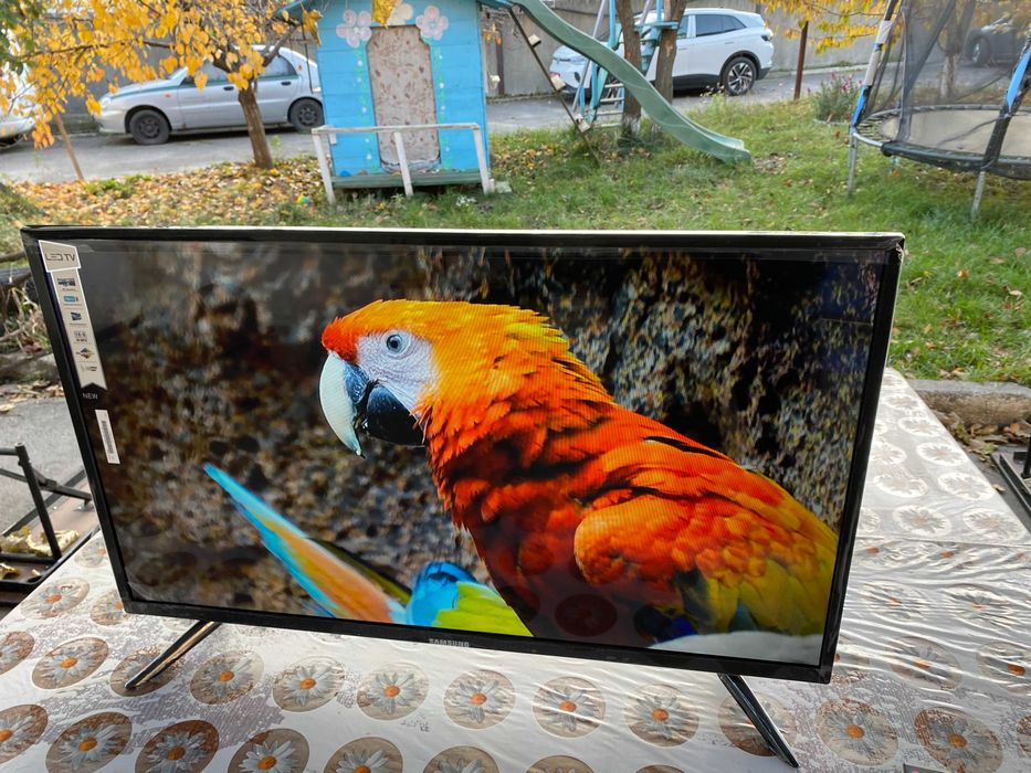 4K телевизоры Samsung SmartTV 34'' Голосовой пульт 2/16 GB T2 Корея