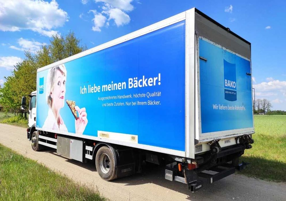 Chłodnia zabudowa Izoterma 7.50m mroźnia Man Mercedes Iveco 86cm