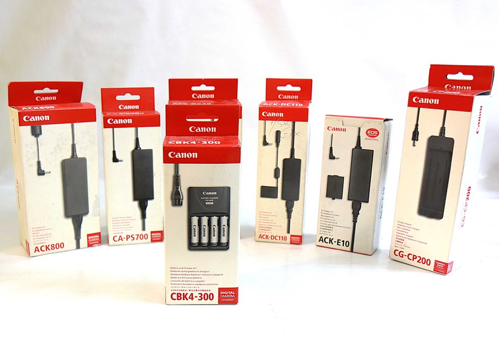 Transformador Canon ACK-E10 novo (nunca usado)