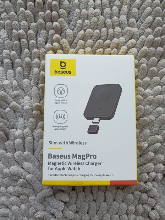 Магнітний зарядний пристрій Baseus Essager для смартгодинників Apple